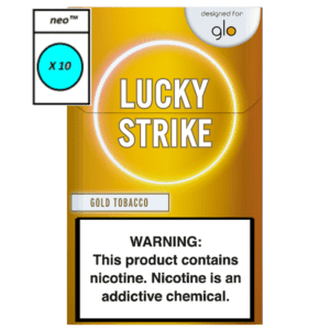 glo Lucky Strike Gold Tobacco