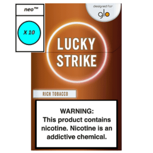 glo Lucky Strike Rich Tobacco